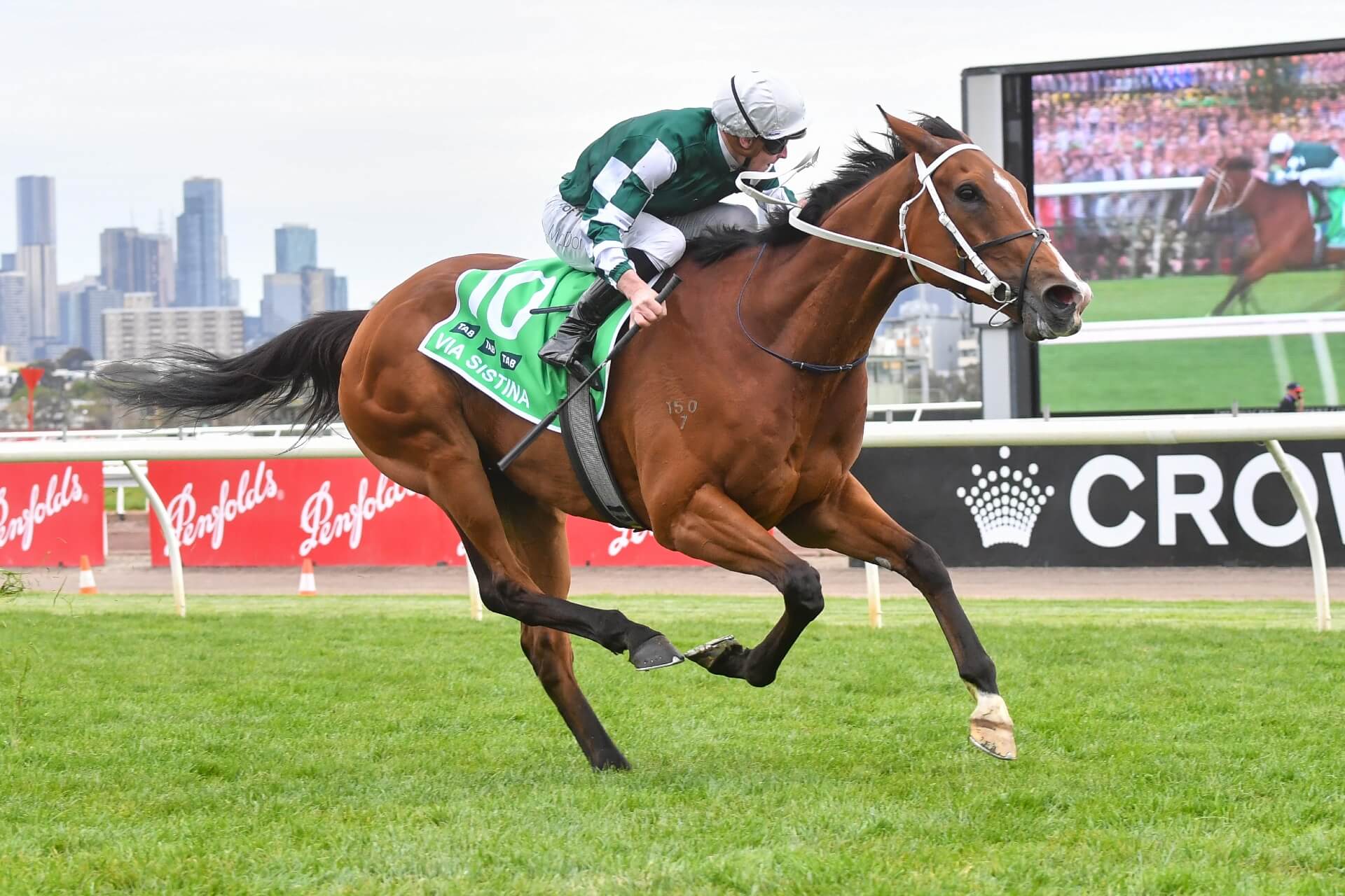 VIA SISTINA CAN DEFENDHER WINX STAKES CROWN