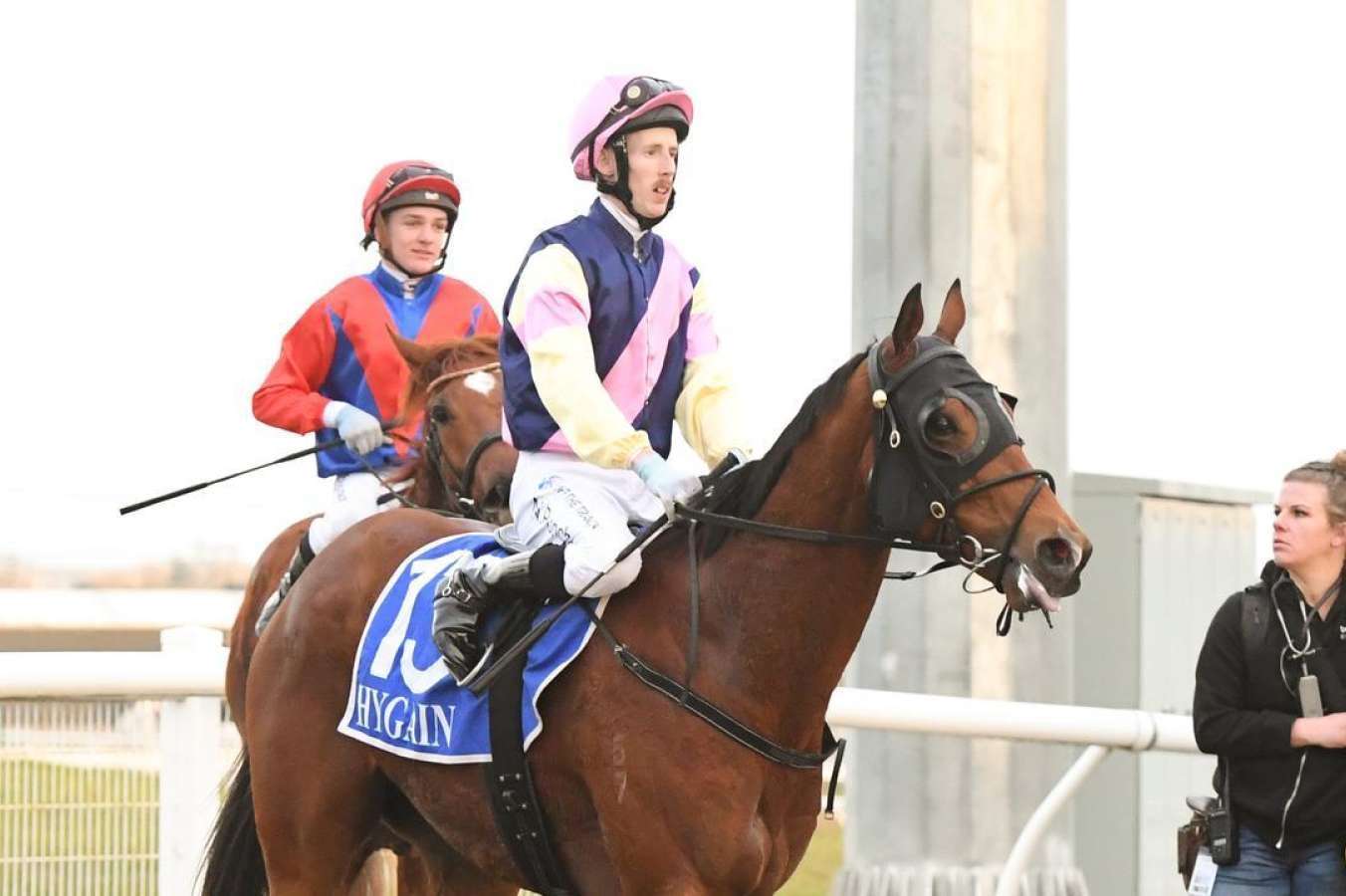 Jockey Nathan Punch collects first win after returning from concussion battles